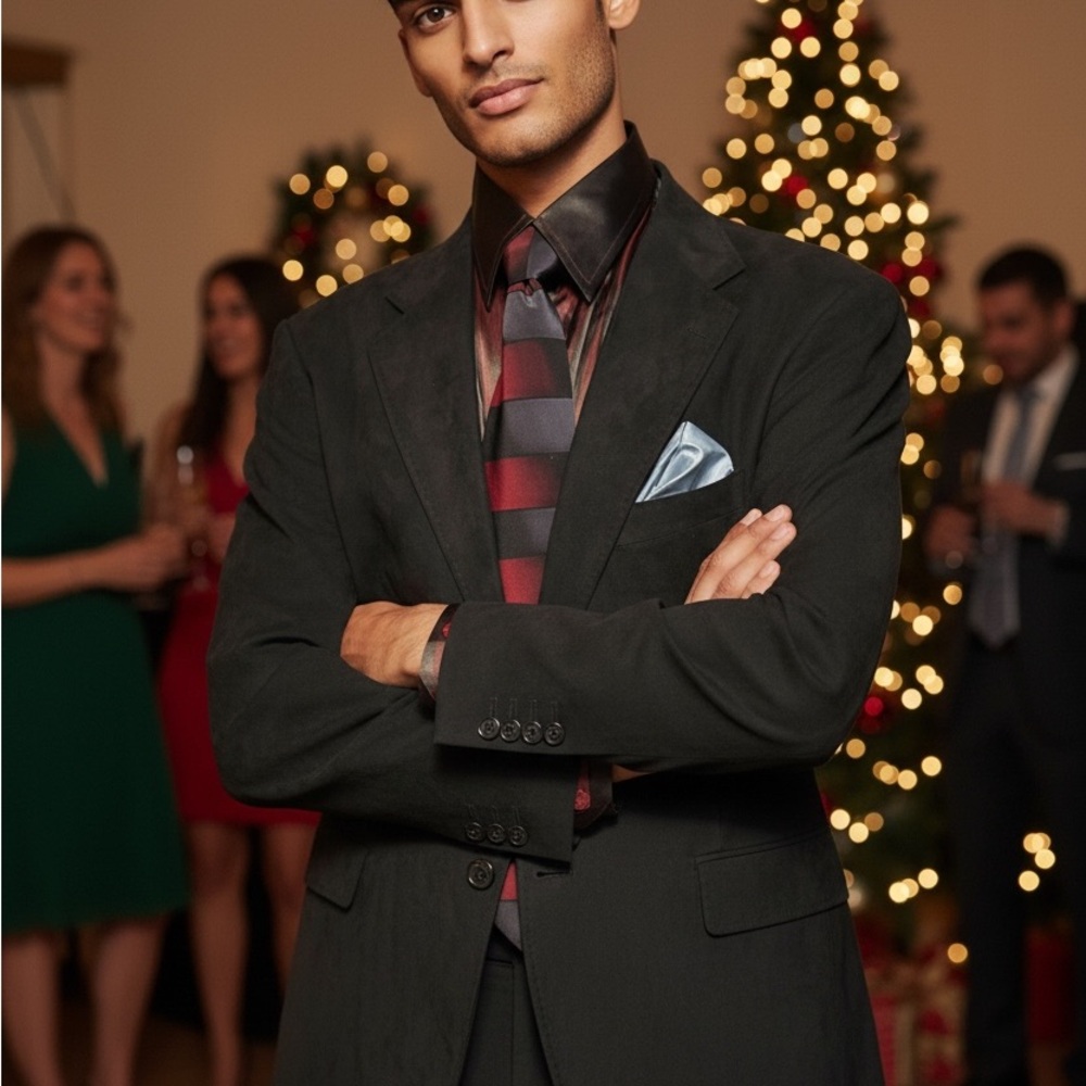 Men's Black Blazer